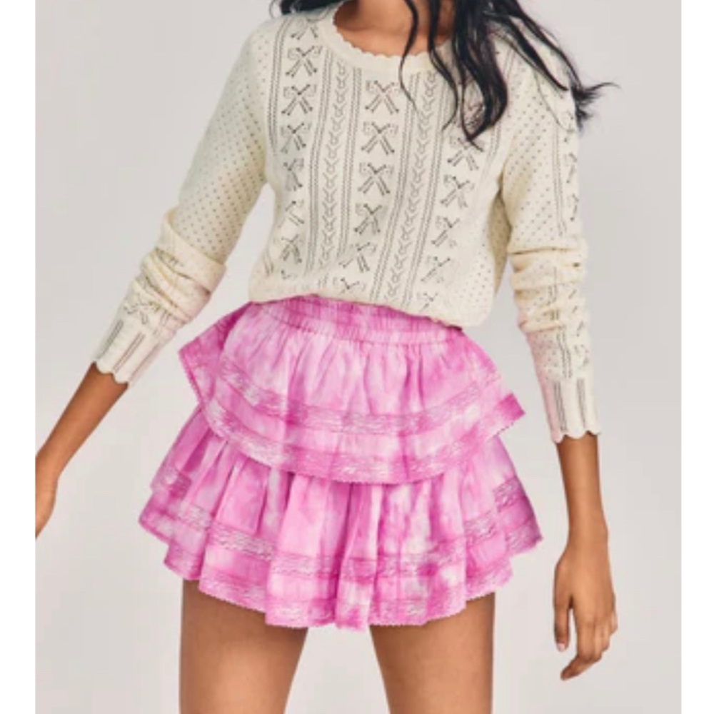 Love Shack Fancy Ruffle Skirt